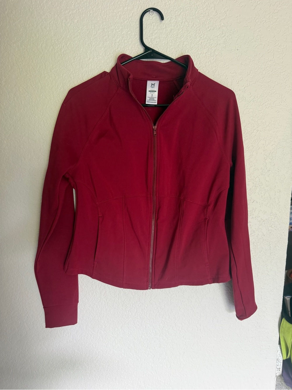 Women’s Zip-Up Bomber Jacket in Burgundy by Athleta